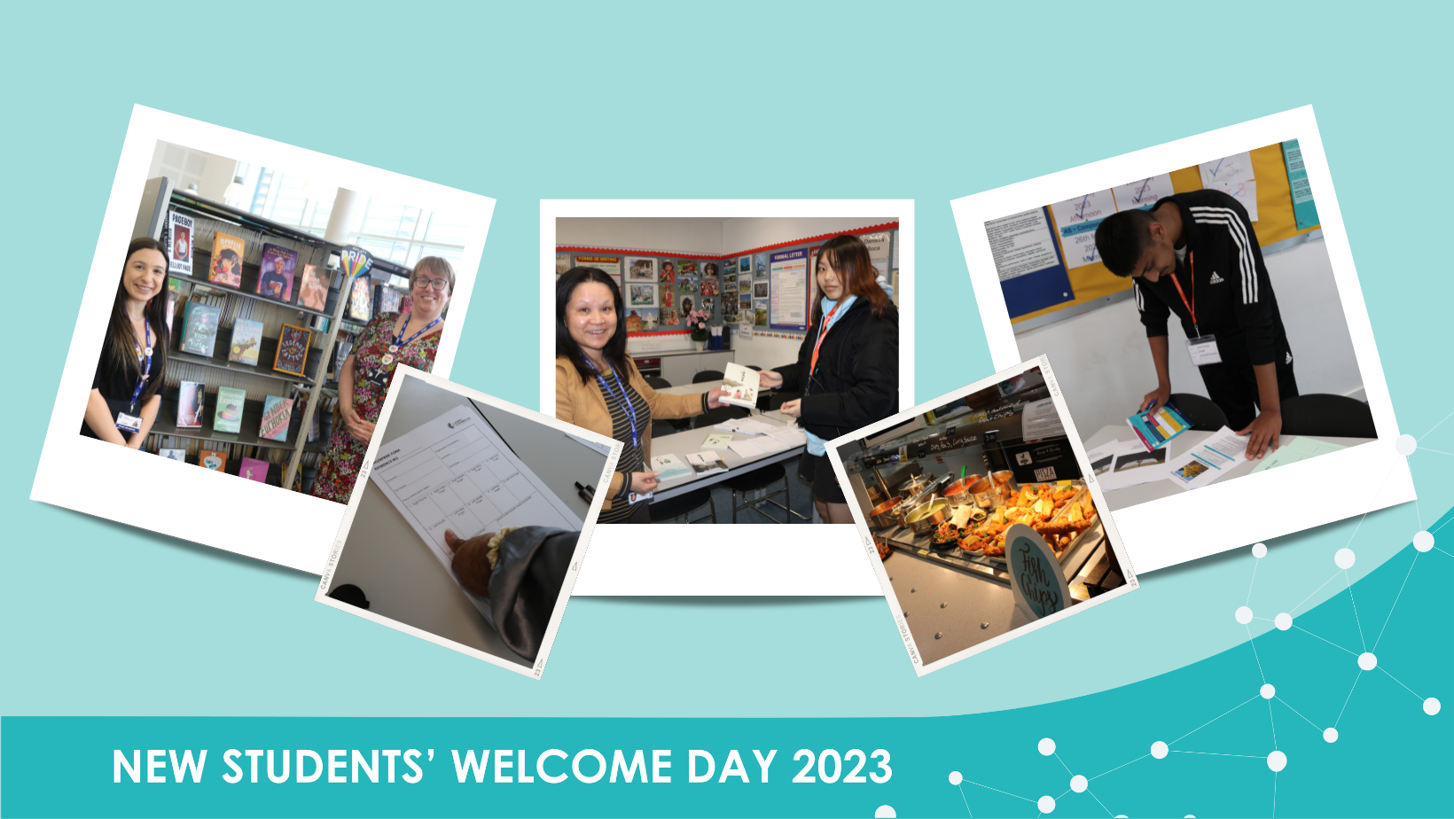 A compilation of photos from our New Students' Welcome Day 2023.