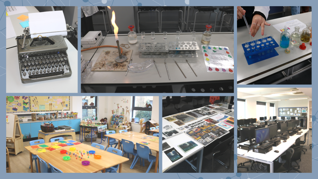 A compilation of photos from Joseph Chamberlain College's Open Days.